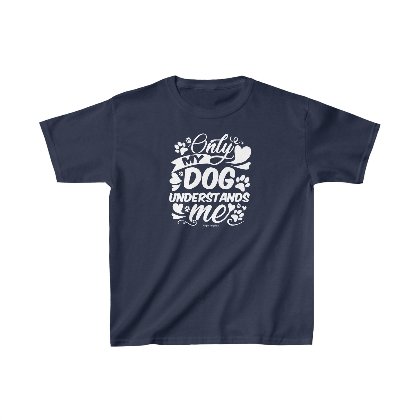 Only My Dog Understands Me Kids Tee