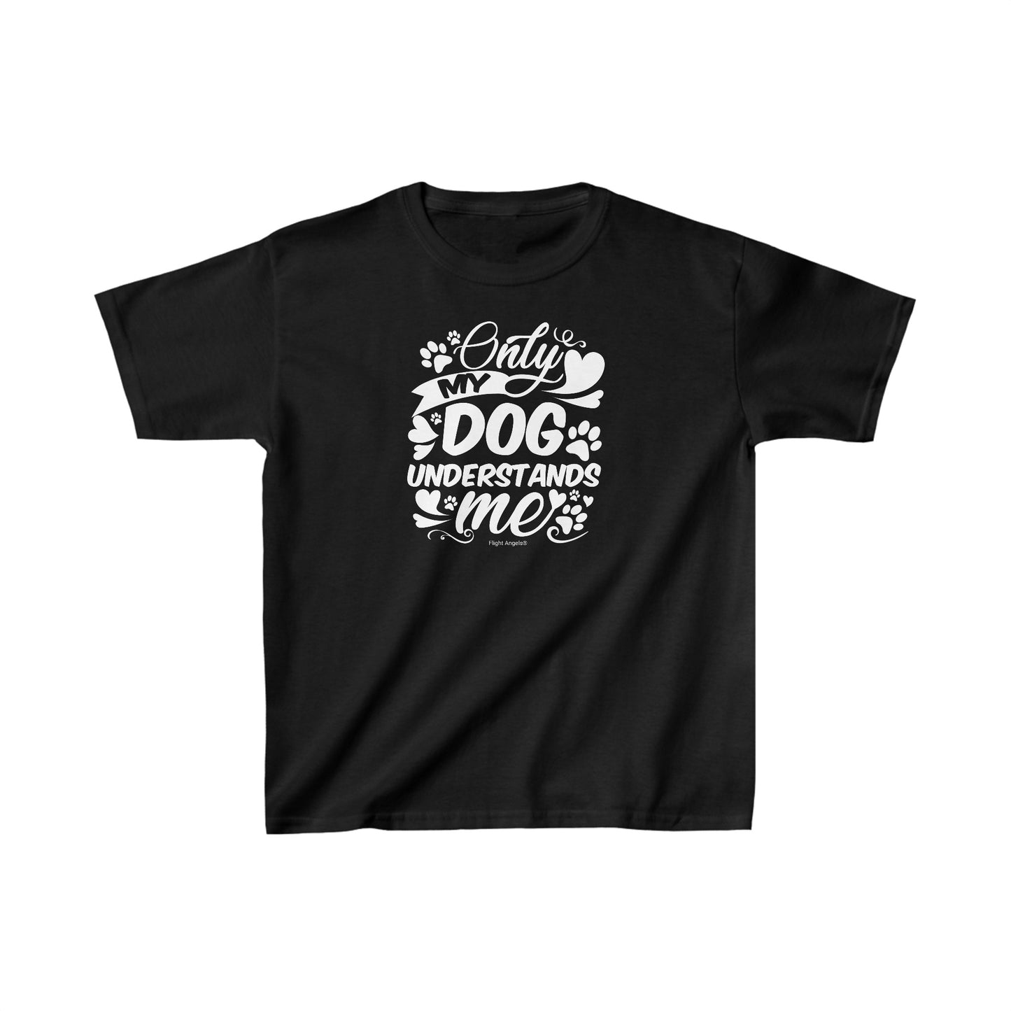 Only My Dog Understands Me Kids Tee