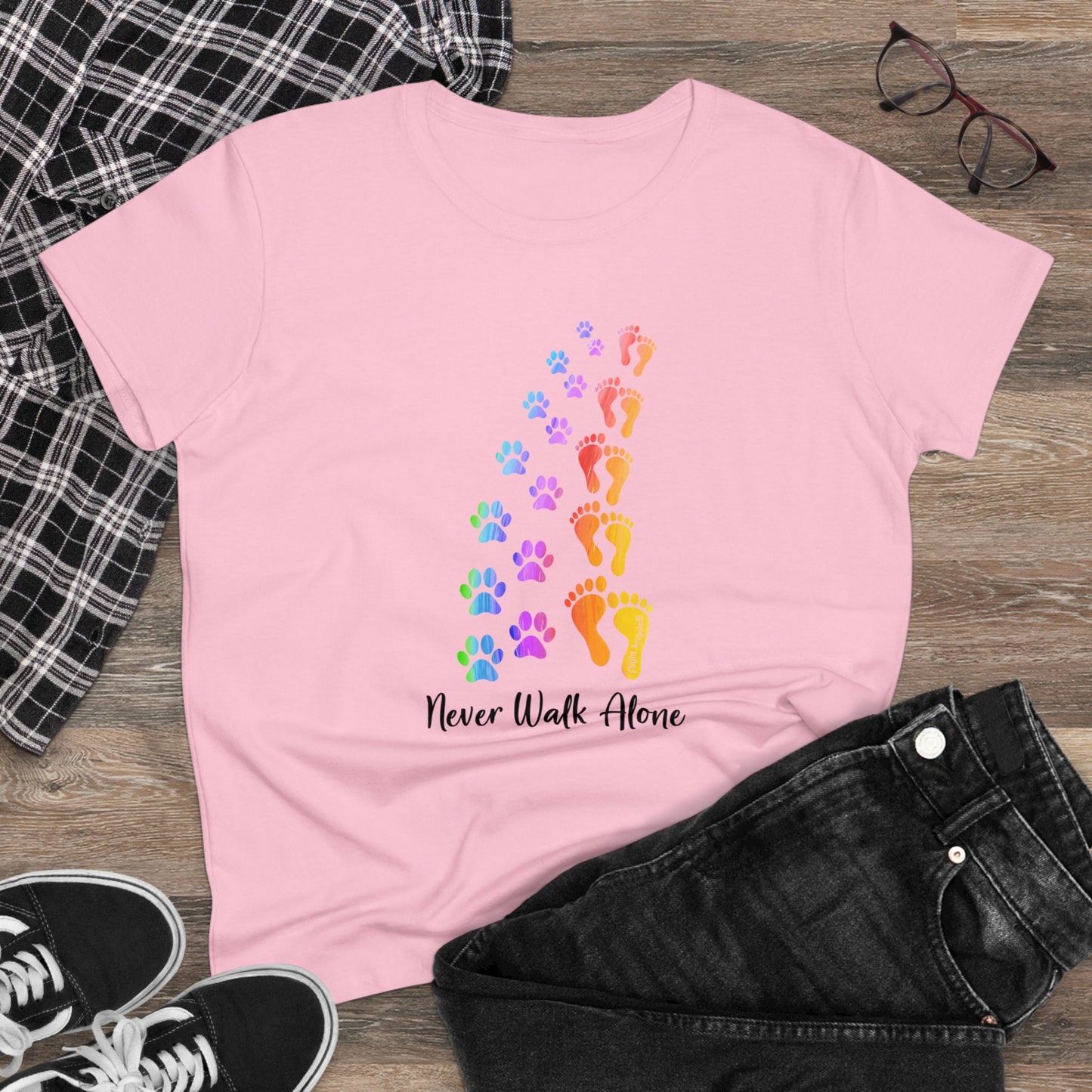 Never Walk Alone Women's Tee