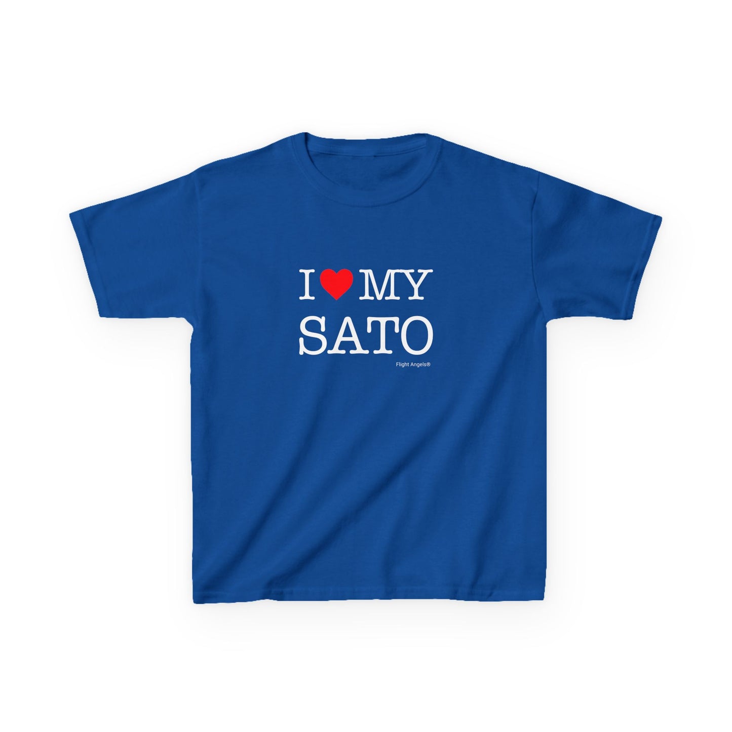 I Love My Sato Kids Tee