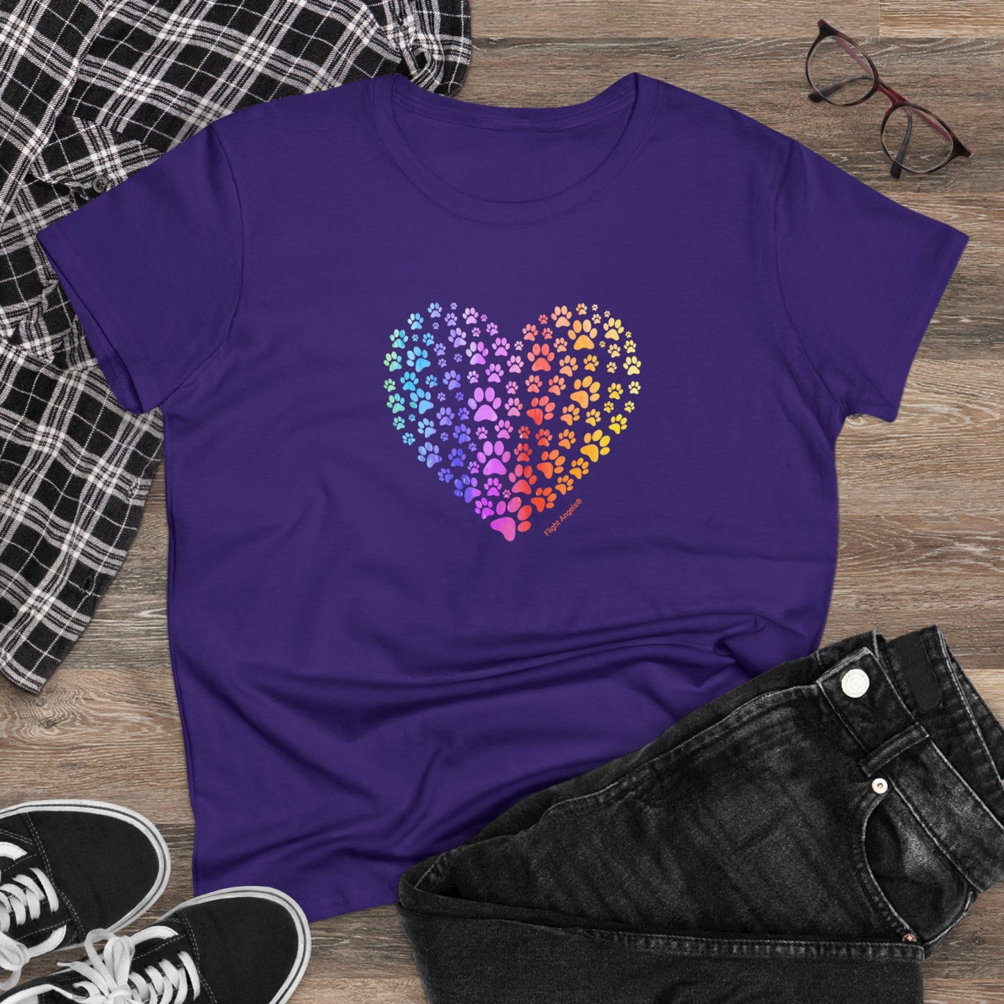 Paw Heart Women's Tee