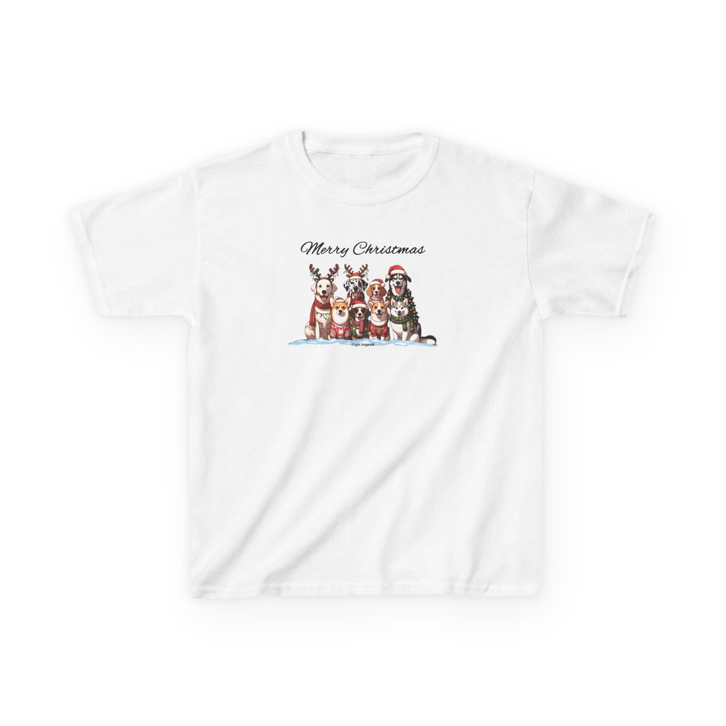 Dog Christmas Kids Tee
