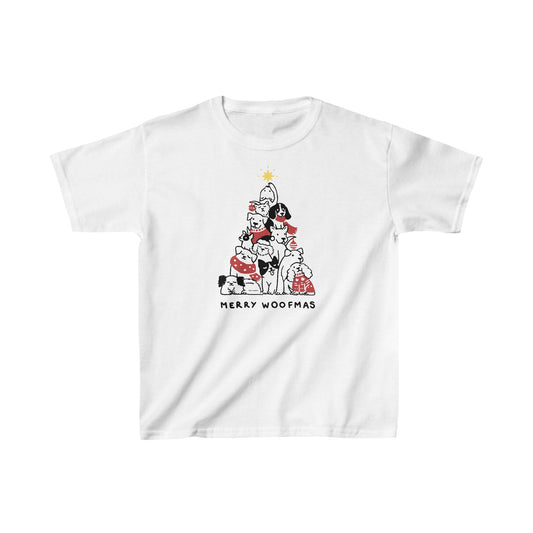 Merry Woofmas Kids Tee
