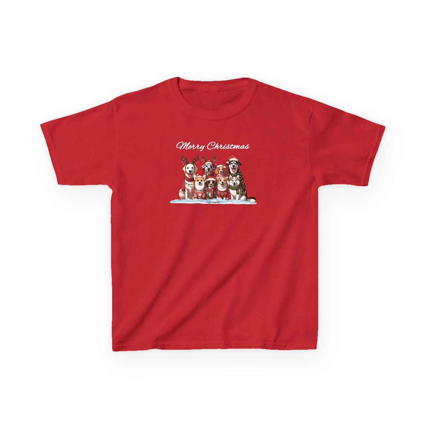 Dog Christmas Kids Tee