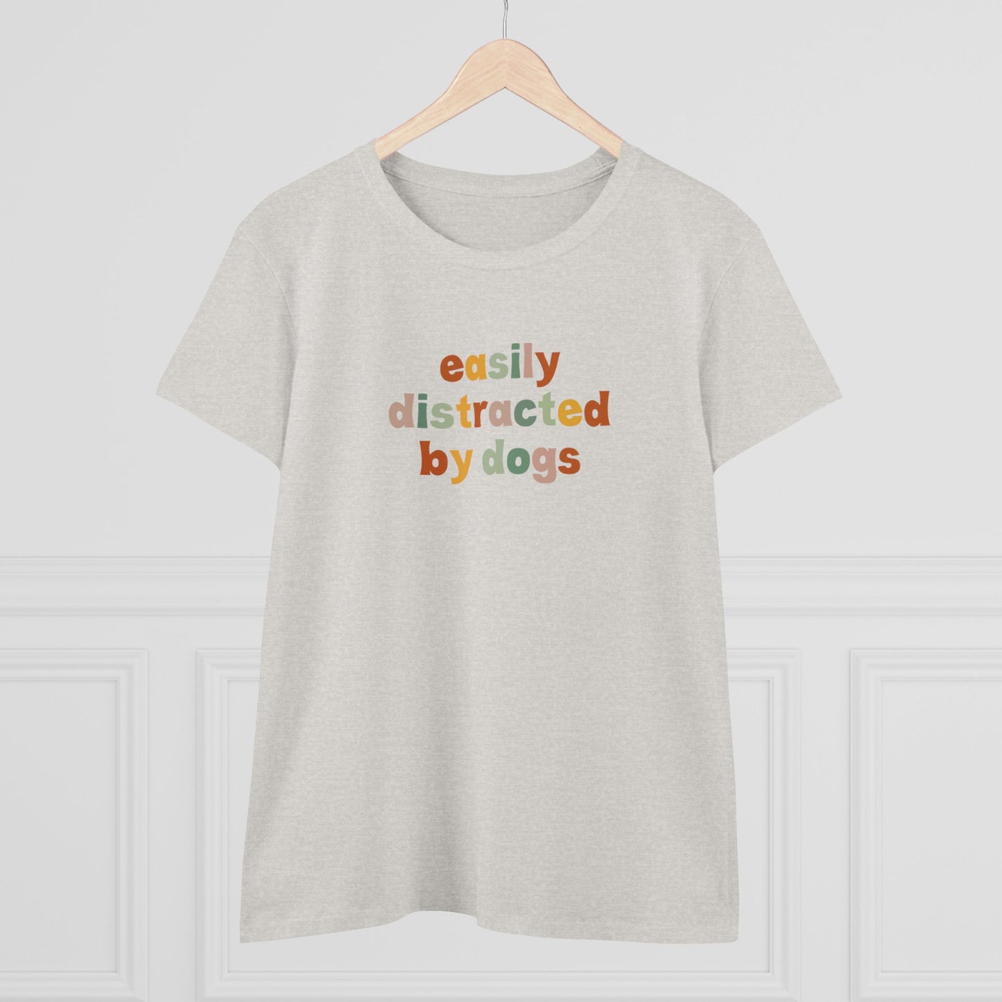 Easily Distracted by Dogs Women's Tee