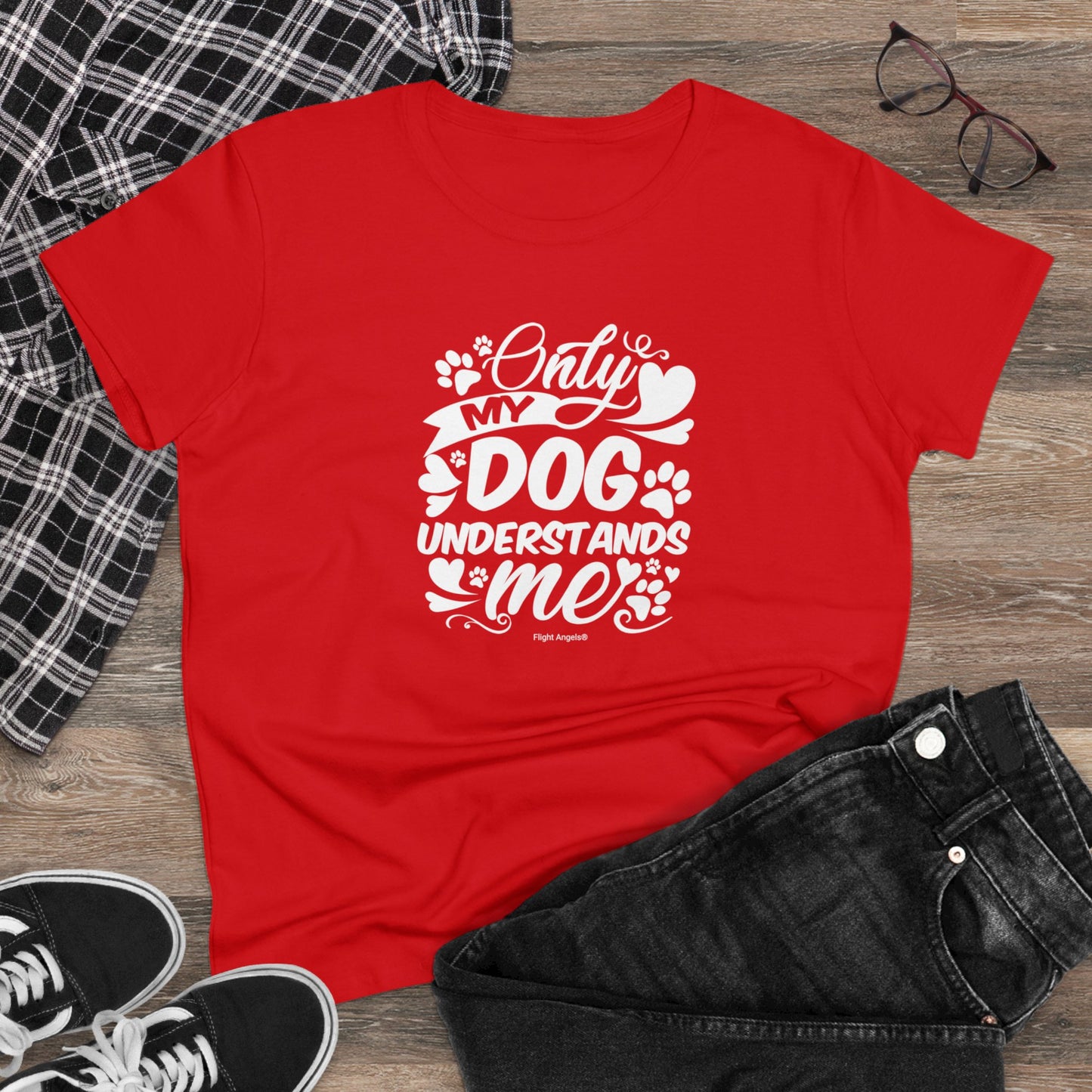 Only My Dog Understands Me Women's Tee