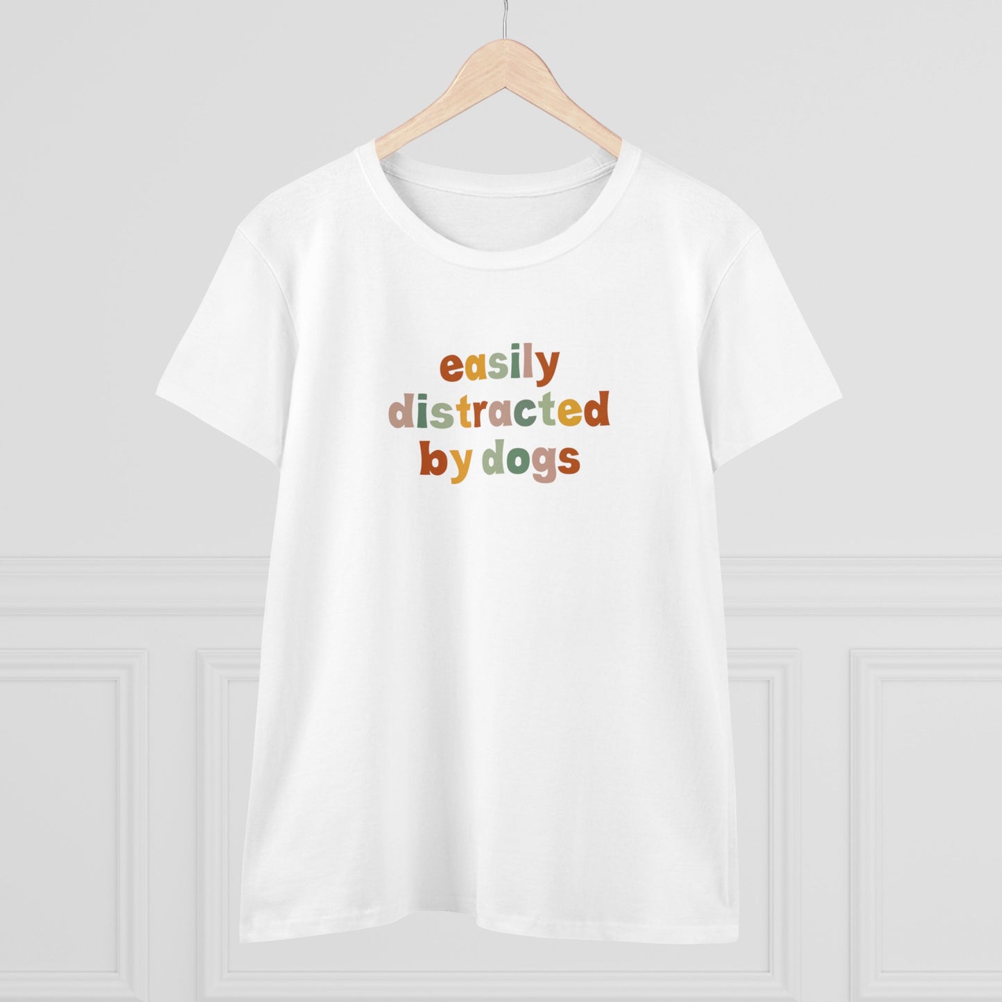 Easily Distracted by Dogs Women's Tee