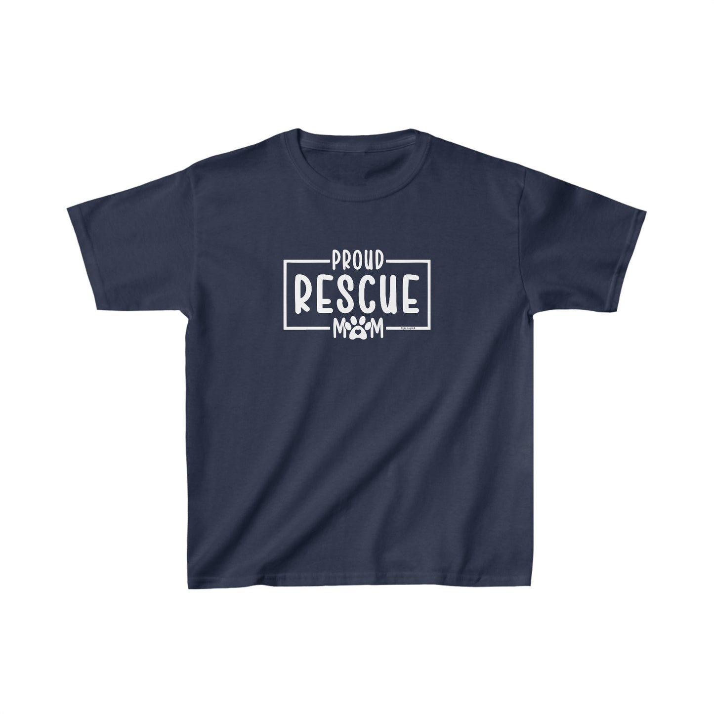 Proud Rescue Mom Kids Tee