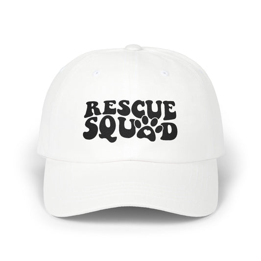 Dad Cap — “Rescue Squad” Paw Print Hat