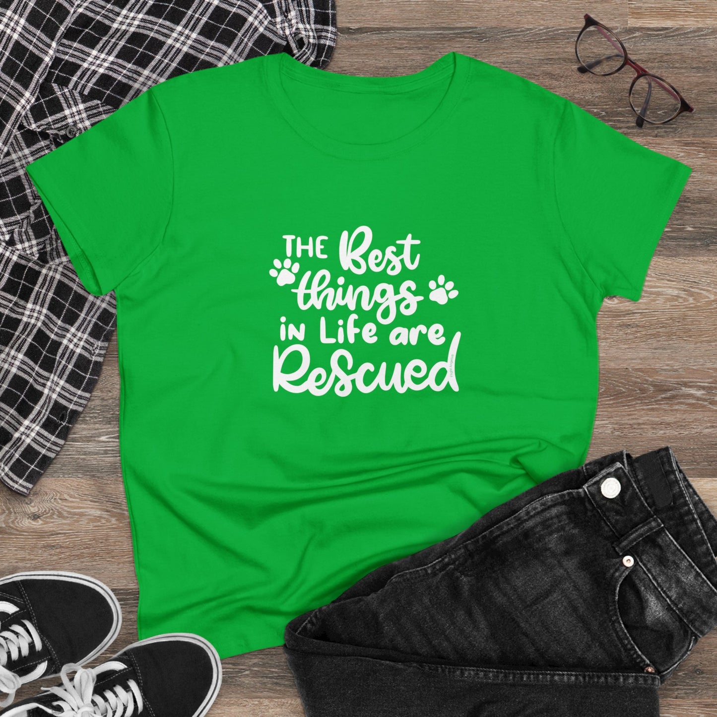 The Best Things in Life are Rescued Women's Tee