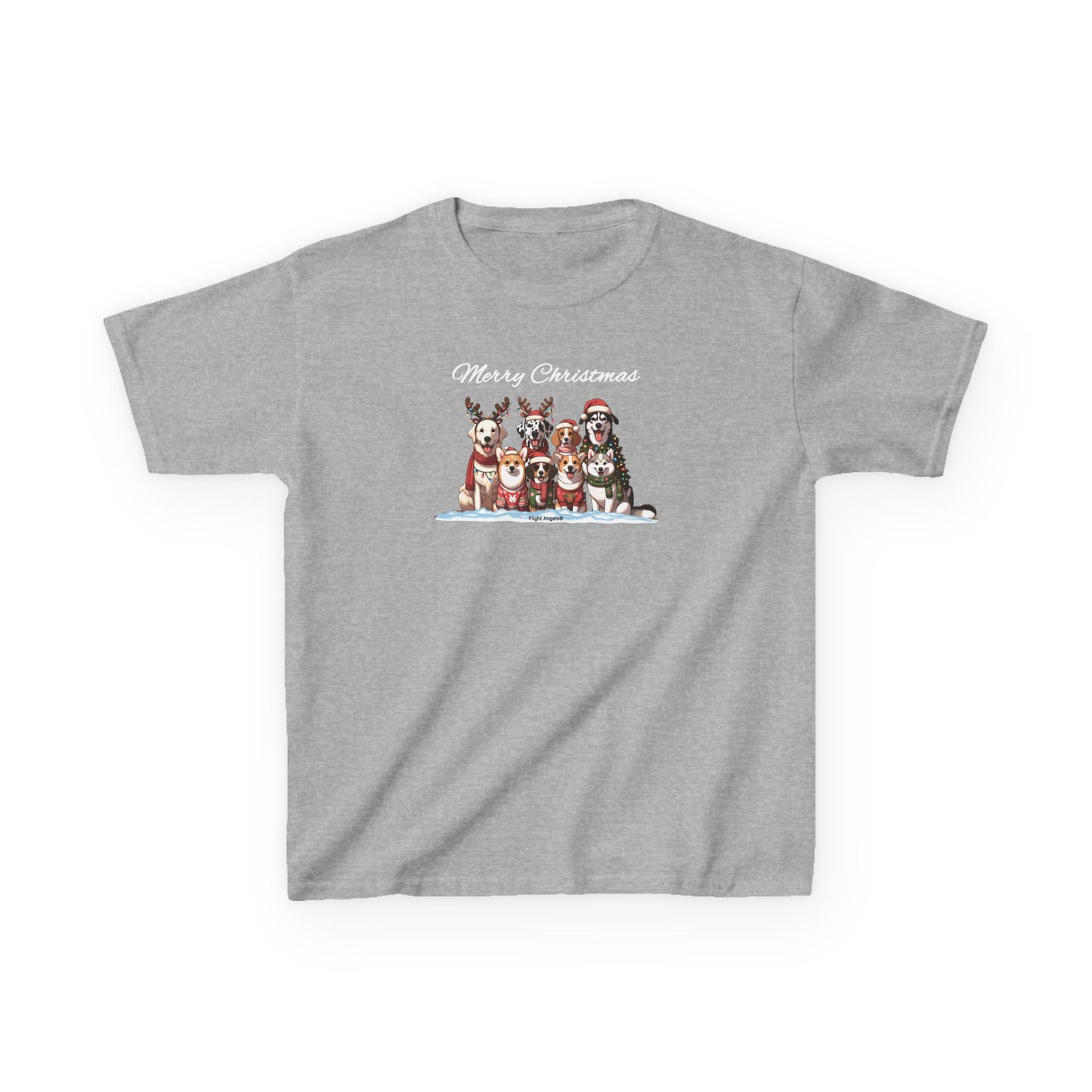 Dog Christmas Kids Tee
