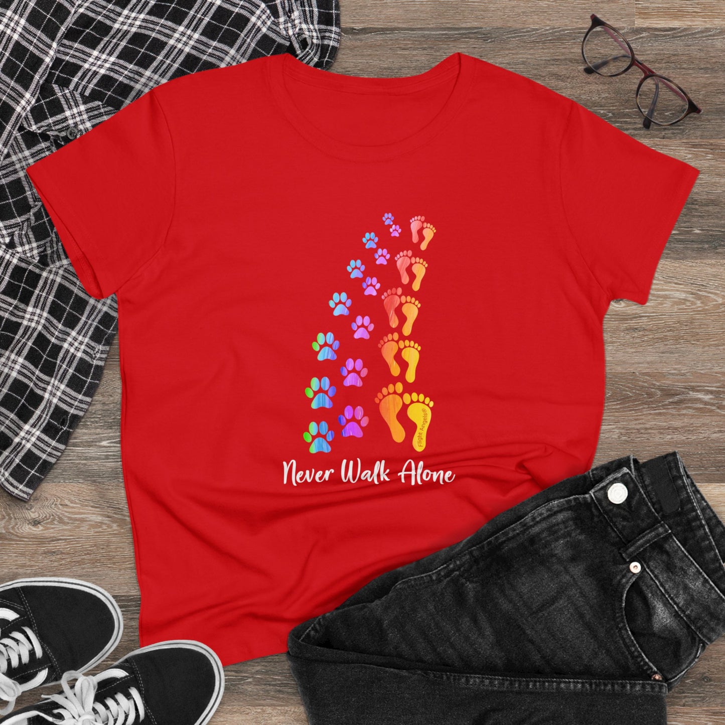 Never Walk Alone Women's Tee