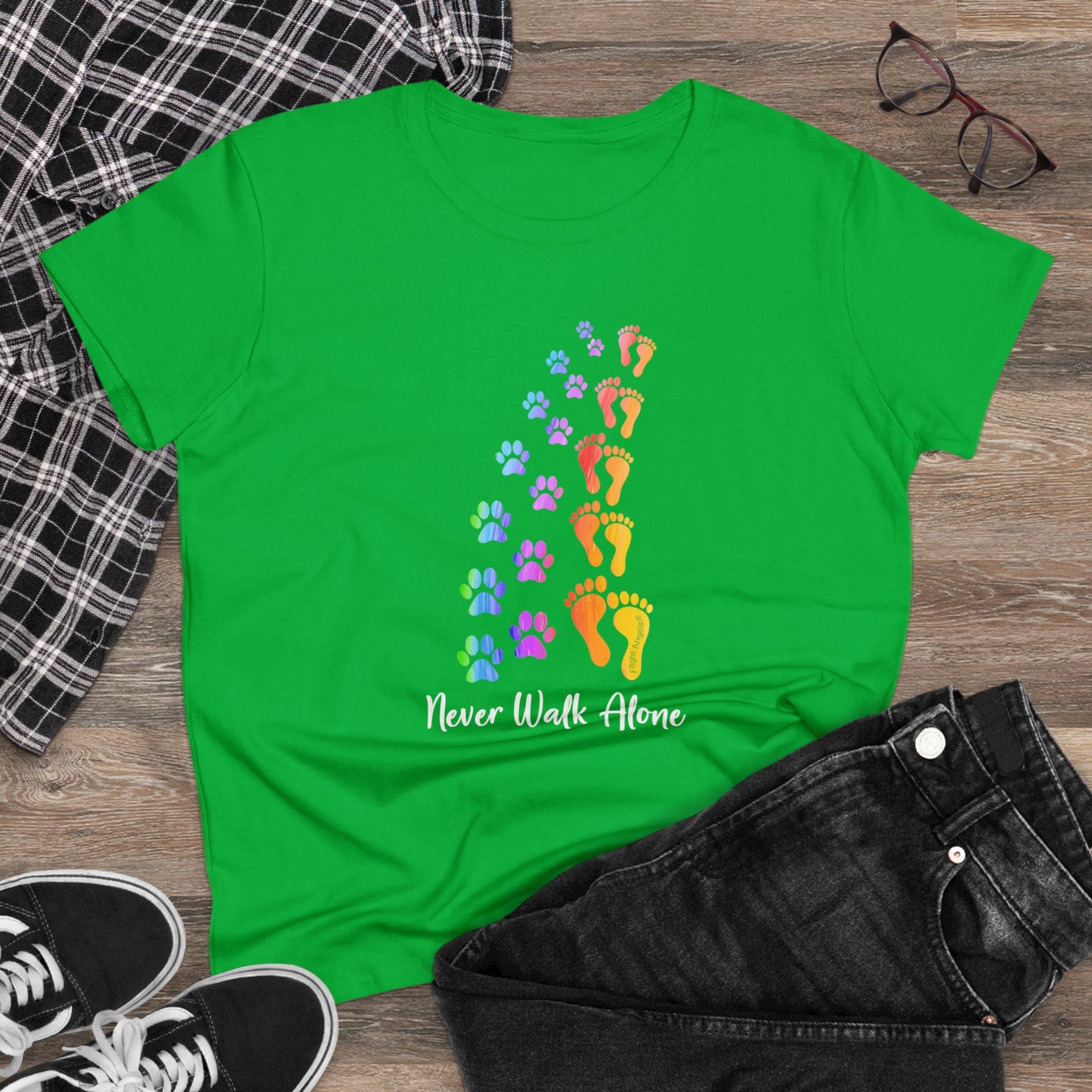 Never Walk Alone Women's Tee
