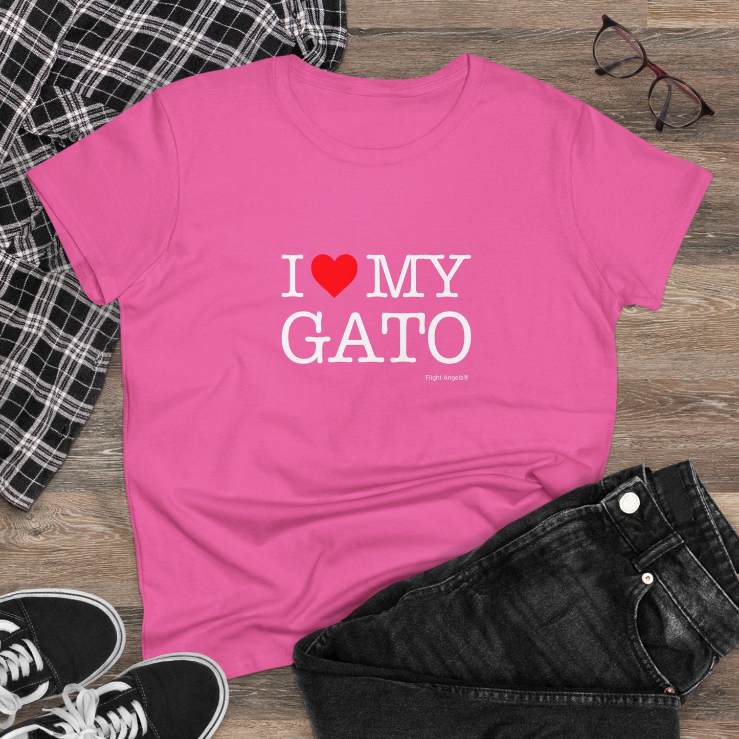 I Love My Gato Women's Tee