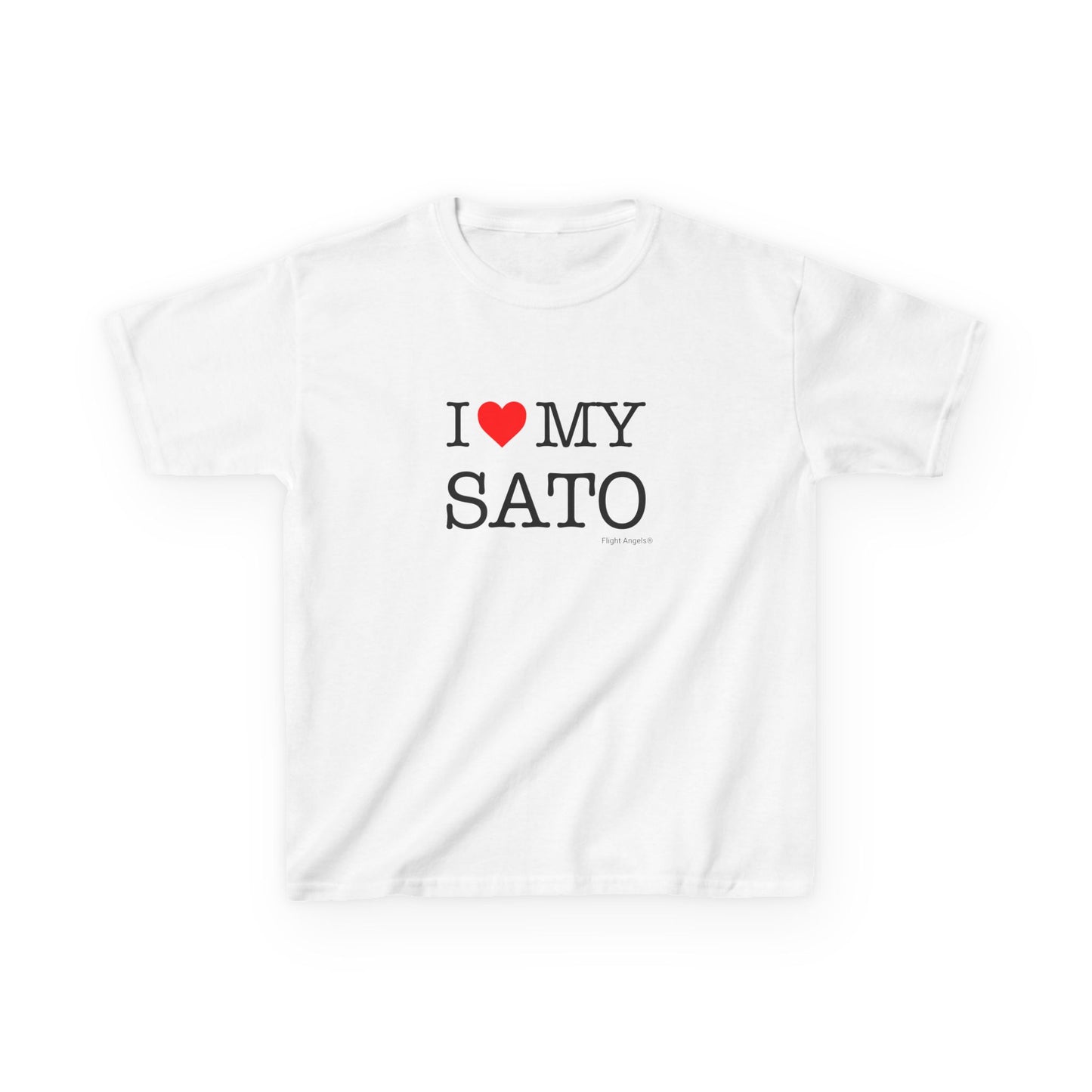 I Love My Sato Kids Tee