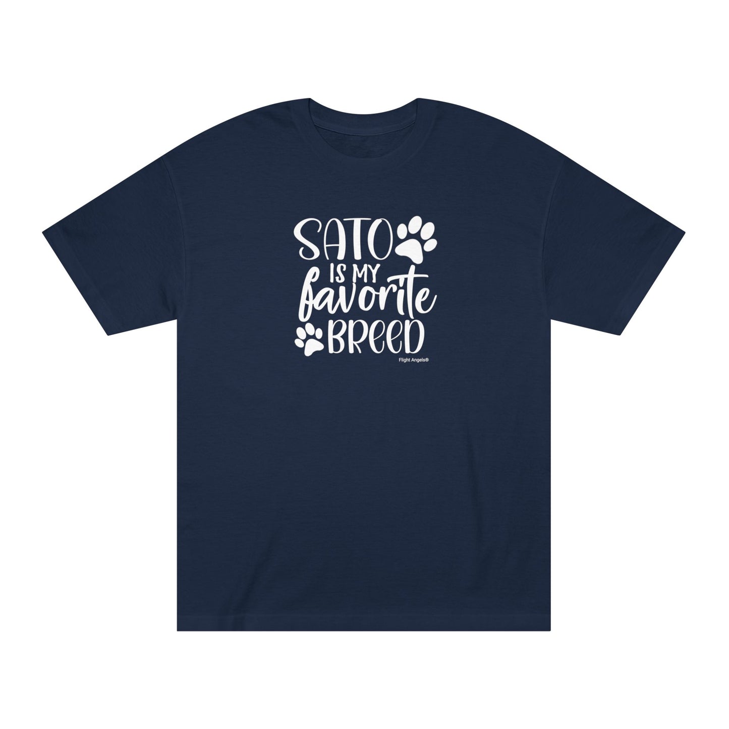 Sato is my favorite breed Unisex Classic Tee