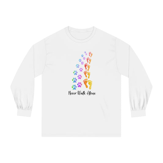 Never Walk Alone Unisex Long Sleeve Tee