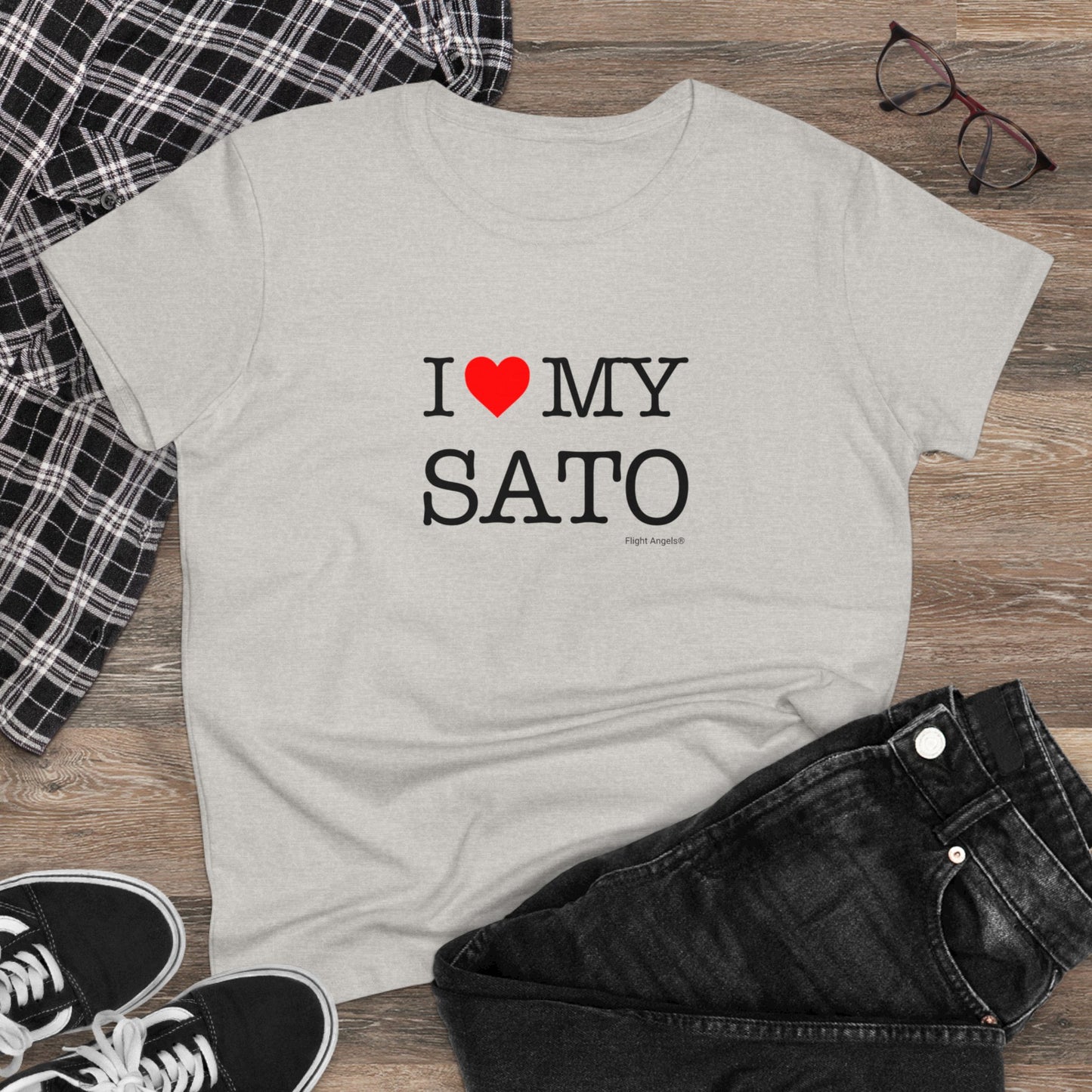 I Love My Sato Women's Tee