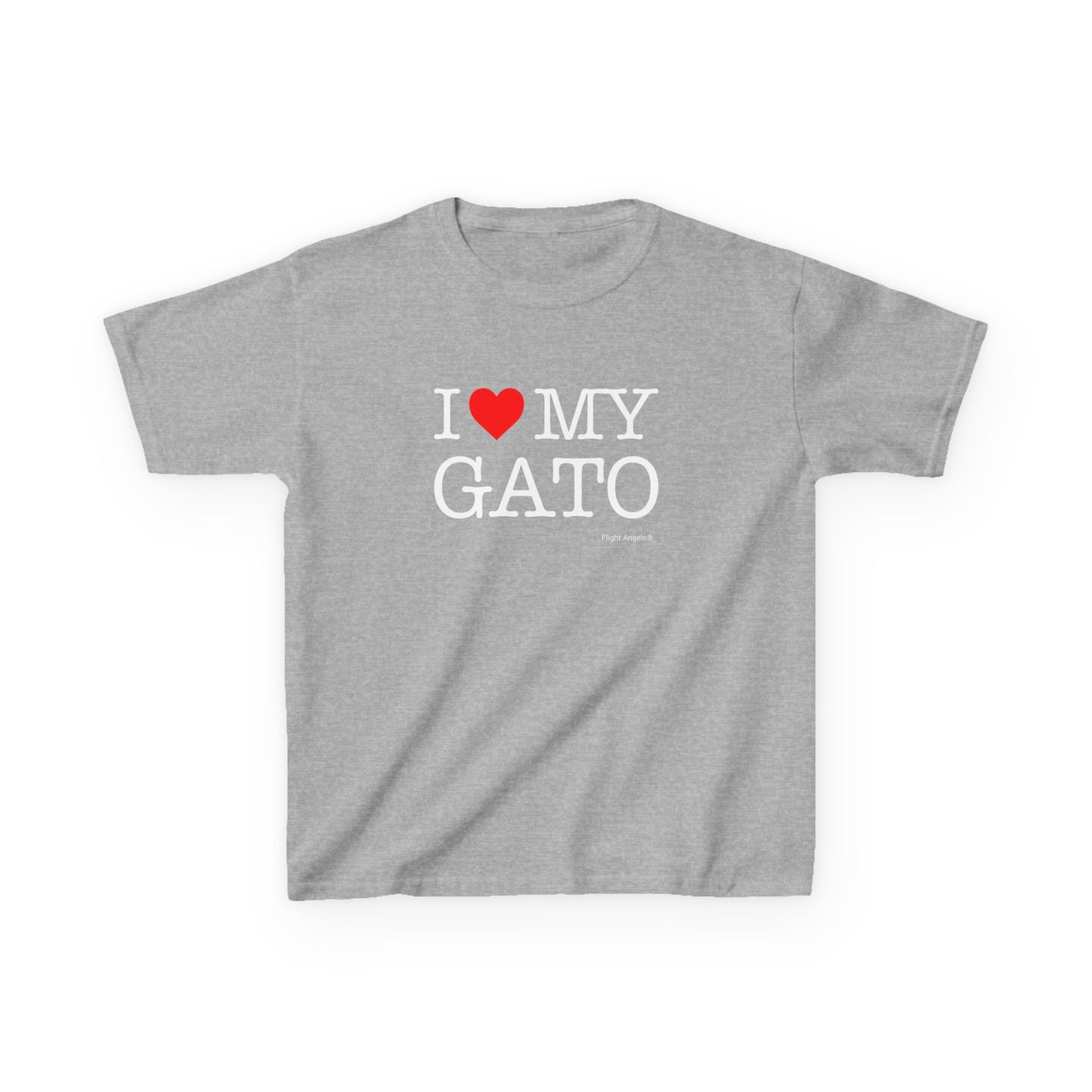 I Love My Gato Kids Tee