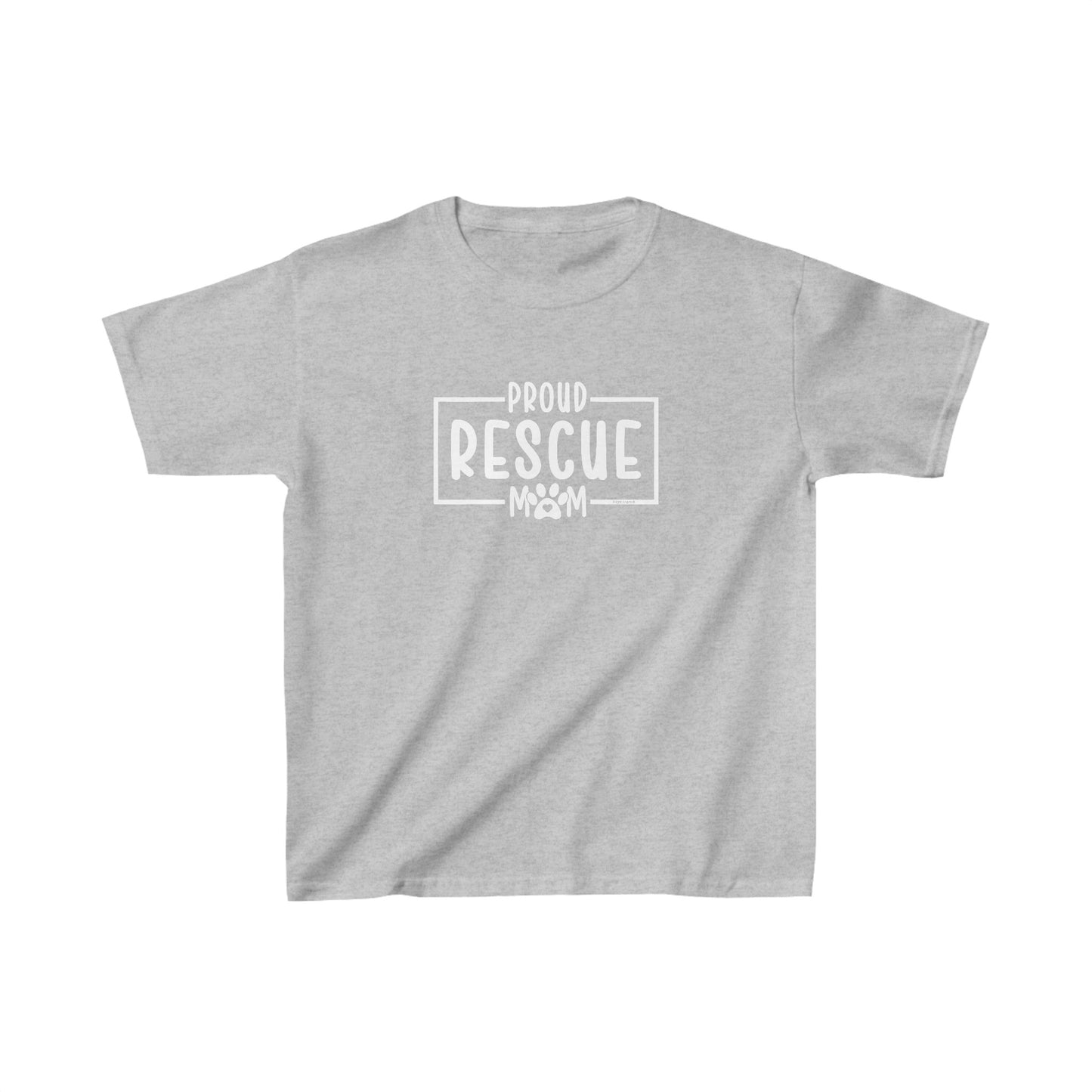 Proud Rescue Mom Kids Tee