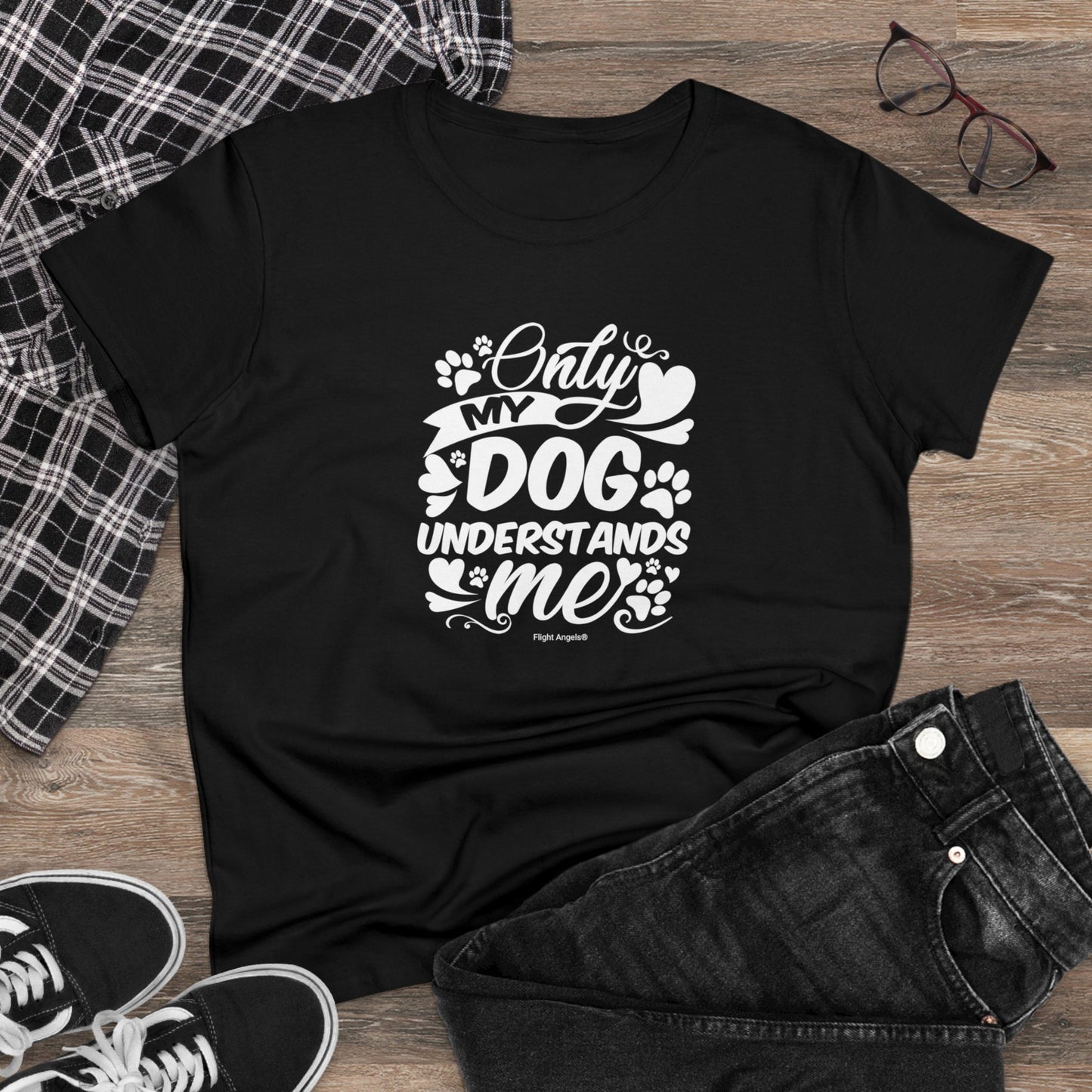 Only My Dog Understands Me Women's Tee