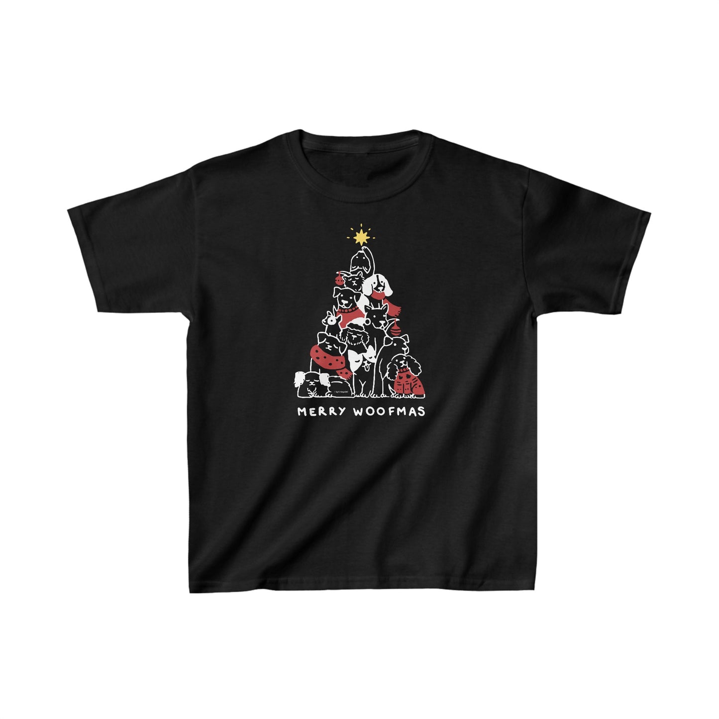 Merry Woofmas Kids Tee