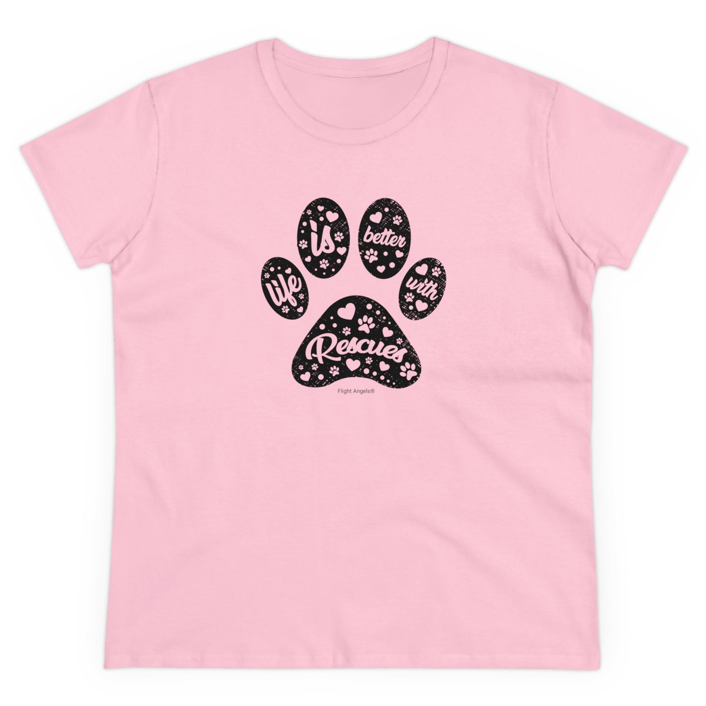 Life is Better with Rescues Women's Tee