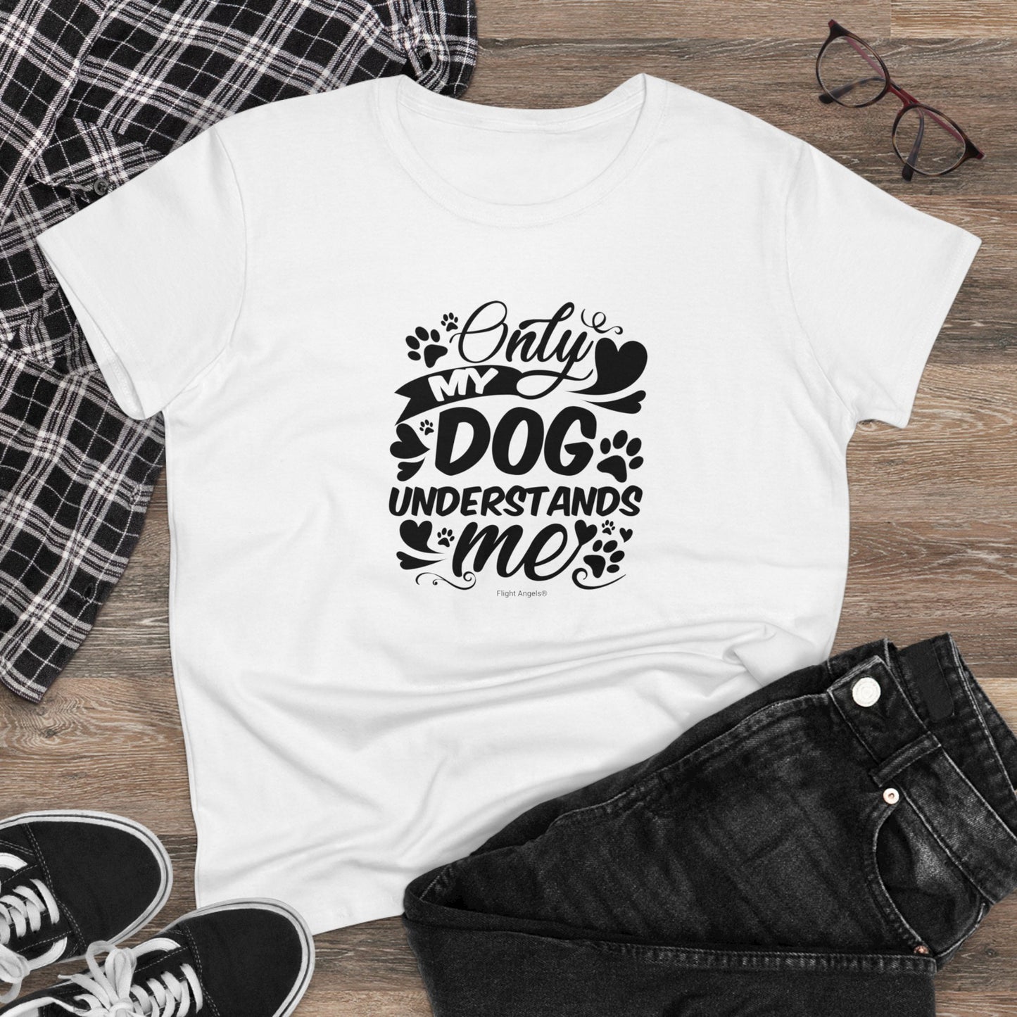 Only My Dog Understands Me Women's Tee