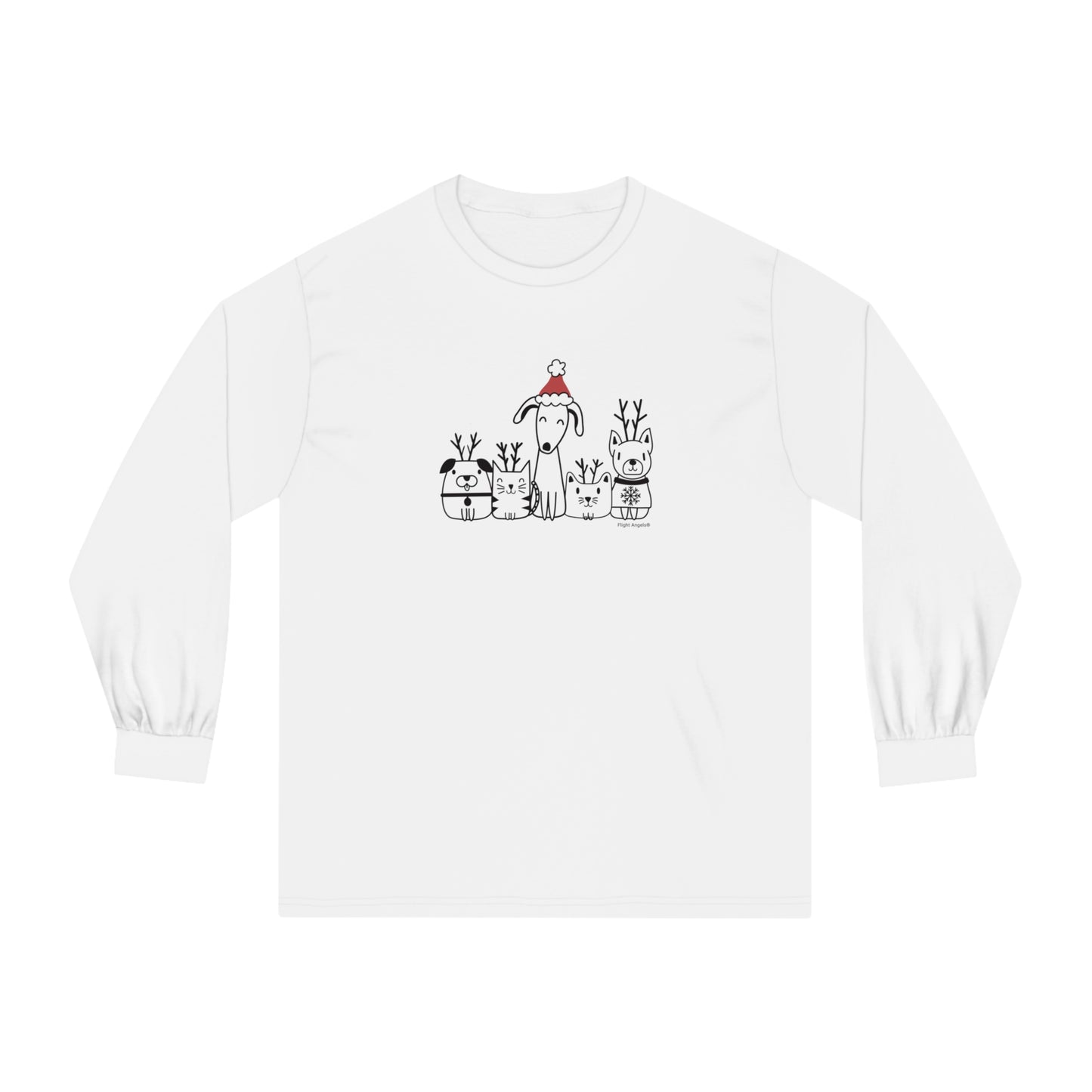 Holiday Pets Unisex Long Sleeve Tee