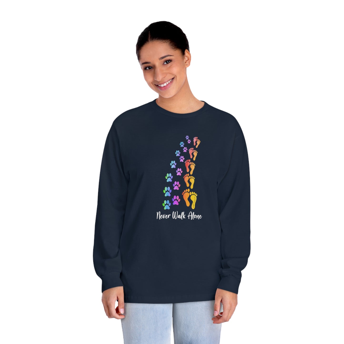 Never Walk Alone Unisex Long Sleeve Tee