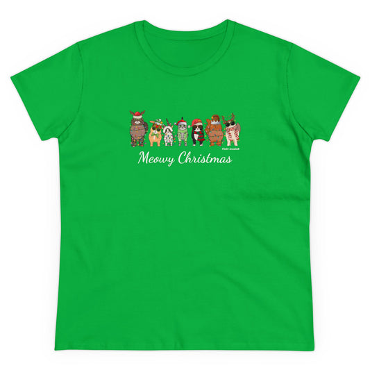 Cat Christmas Women's Tee