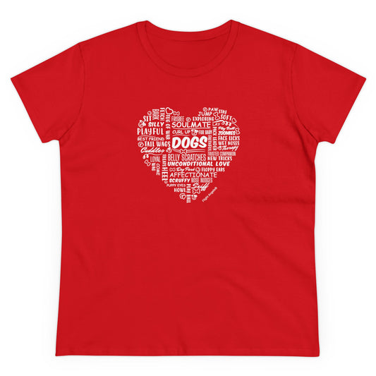 Heart Dogs Women's Tee