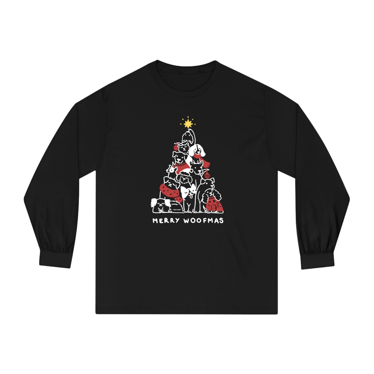 Merry Woofmas Unisex Long Sleeve Tee