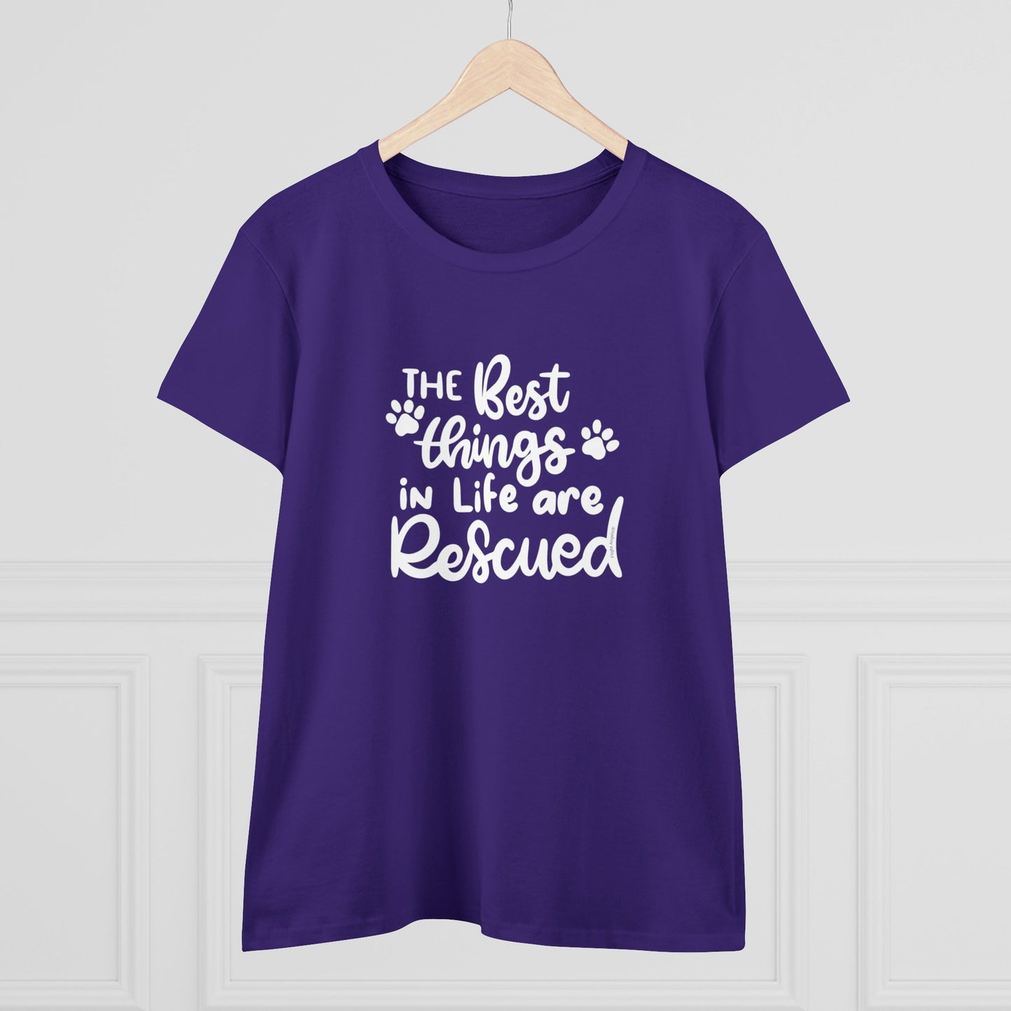 The Best Things in Life are Rescued Women's Tee