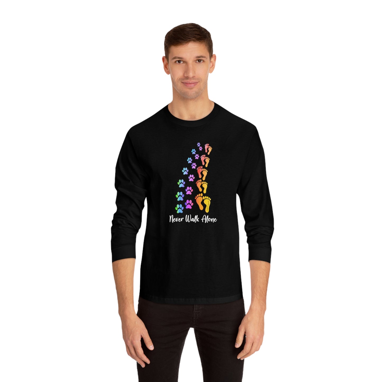 Never Walk Alone Unisex Long Sleeve Tee