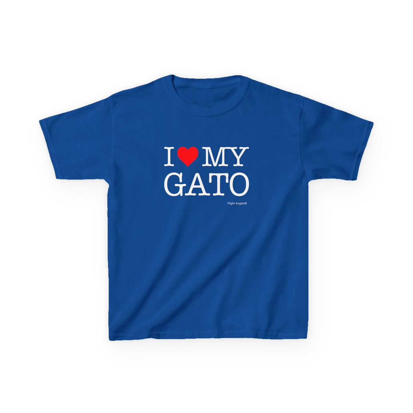 I Love My Gato Kids Tee