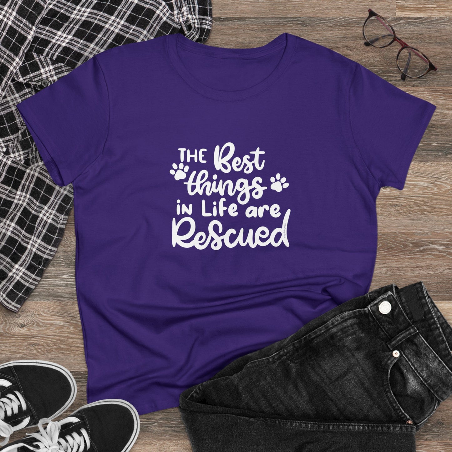 The Best Things in Life are Rescued Women's Tee