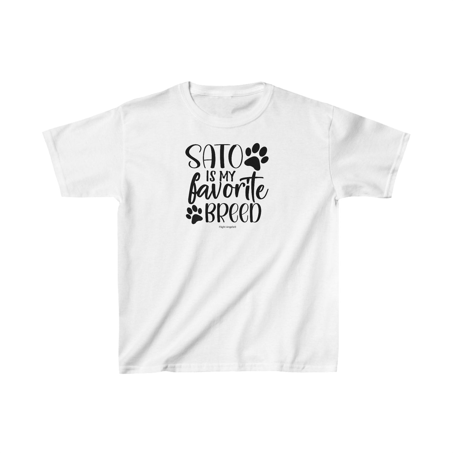 Sato is My Favorite Breed Kids Tee