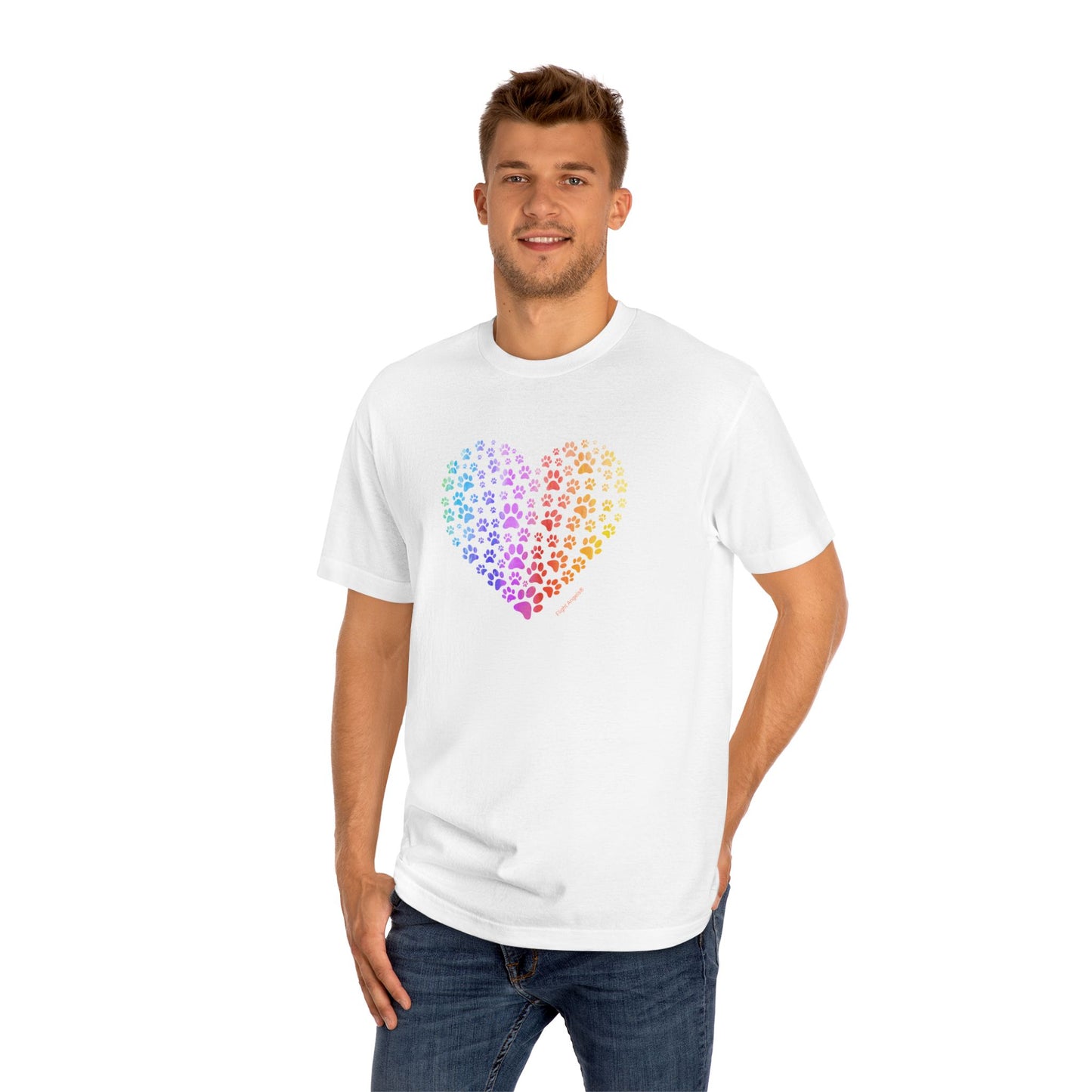 Paw Heart Unisex Classic Tee