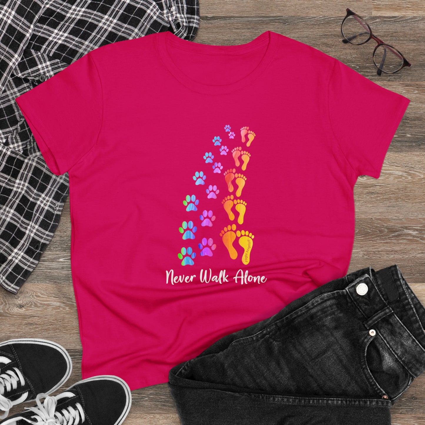 Never Walk Alone Women's Tee