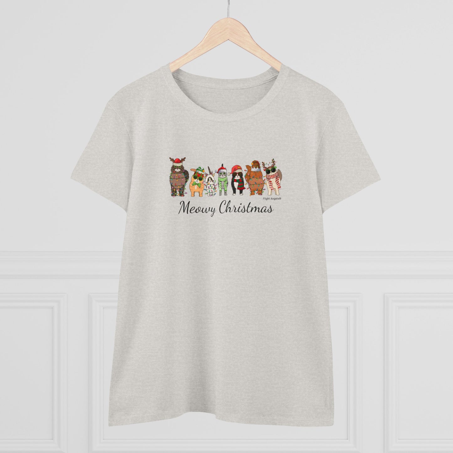 Cat Christmas Women's Tee