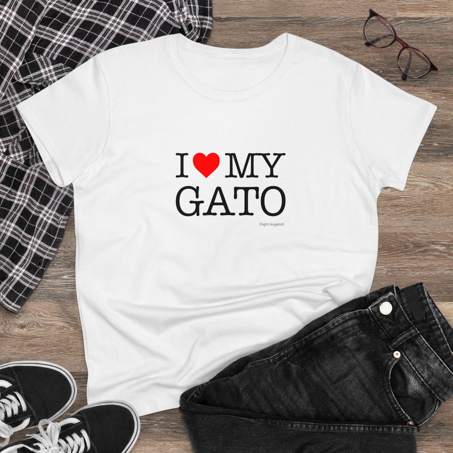 I Love My Gato Women's Tee