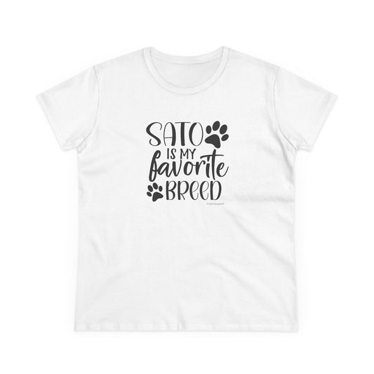 Sato is my favorite breed Women's Tee