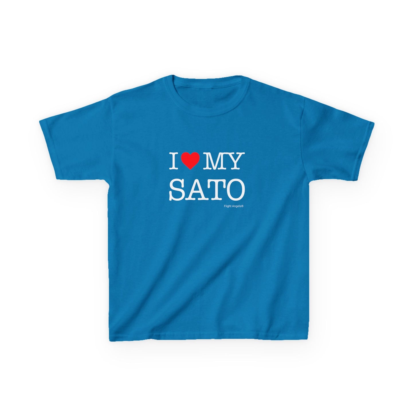 I Love My Sato Kids Tee