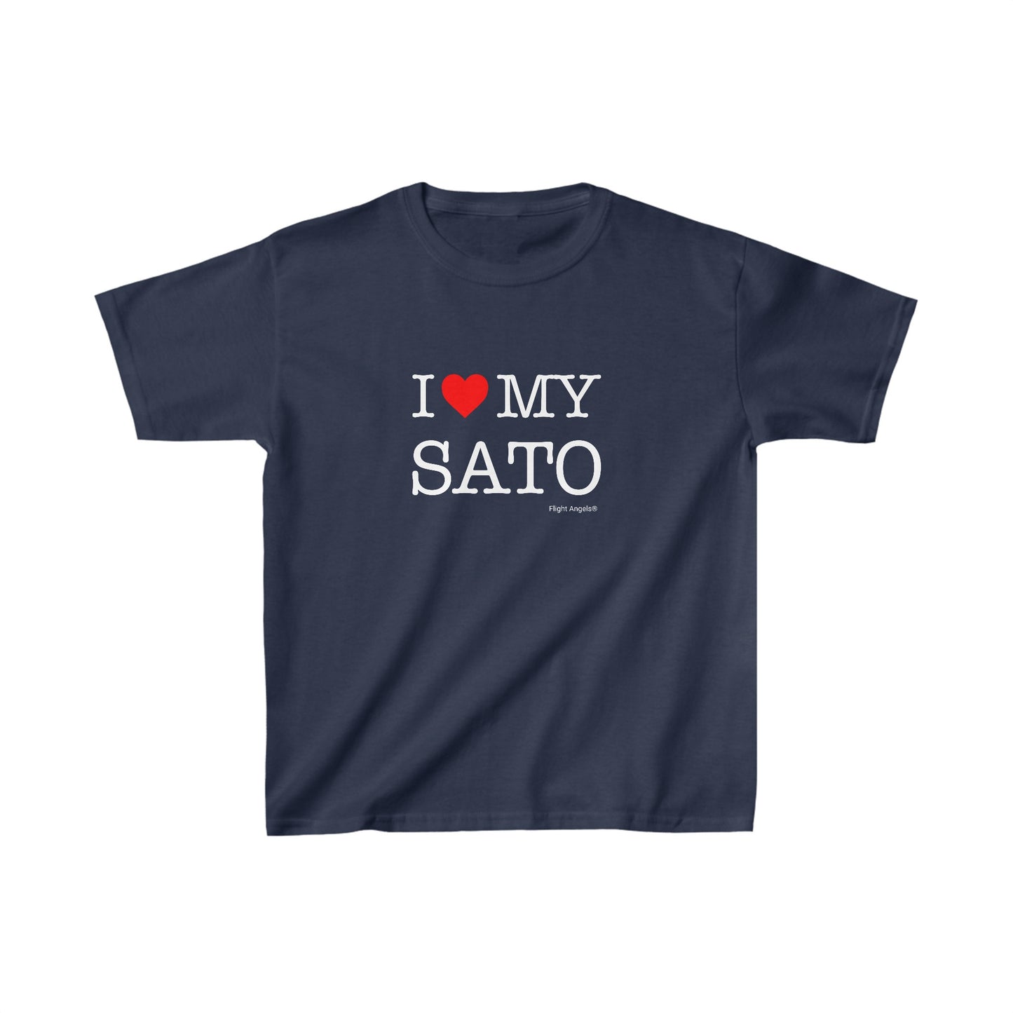 I Love My Sato Kids Tee