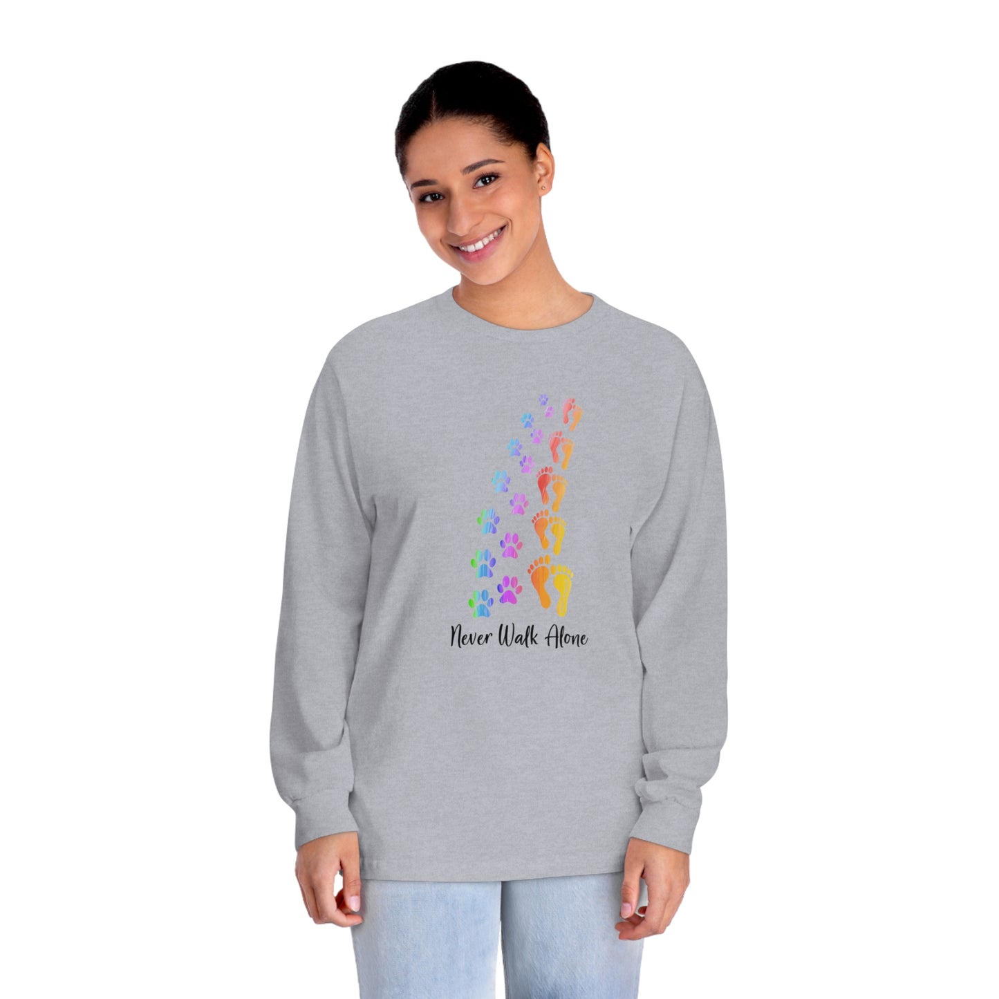 Never Walk Alone Unisex Long Sleeve Tee