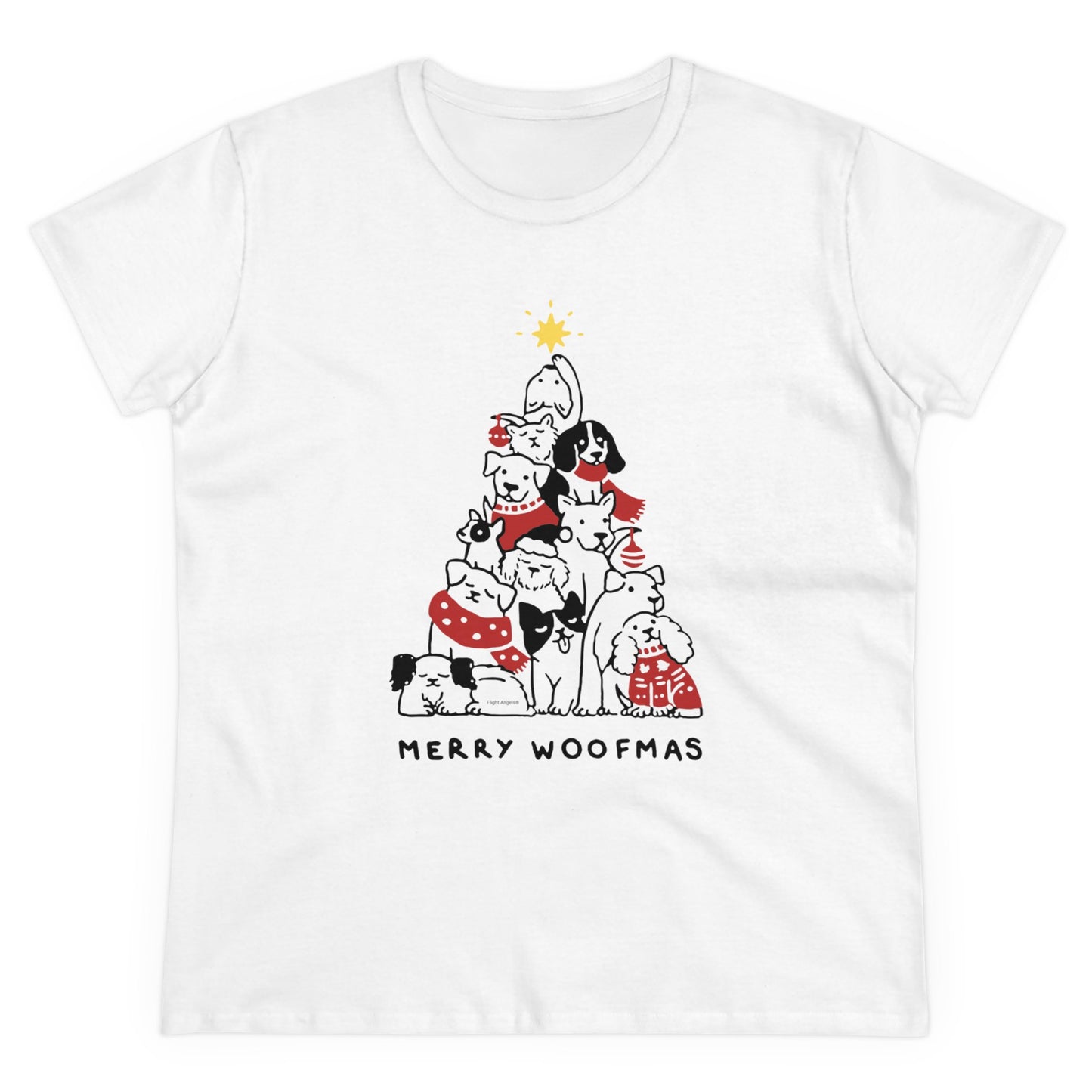 Merry Woofmas Women's Tee