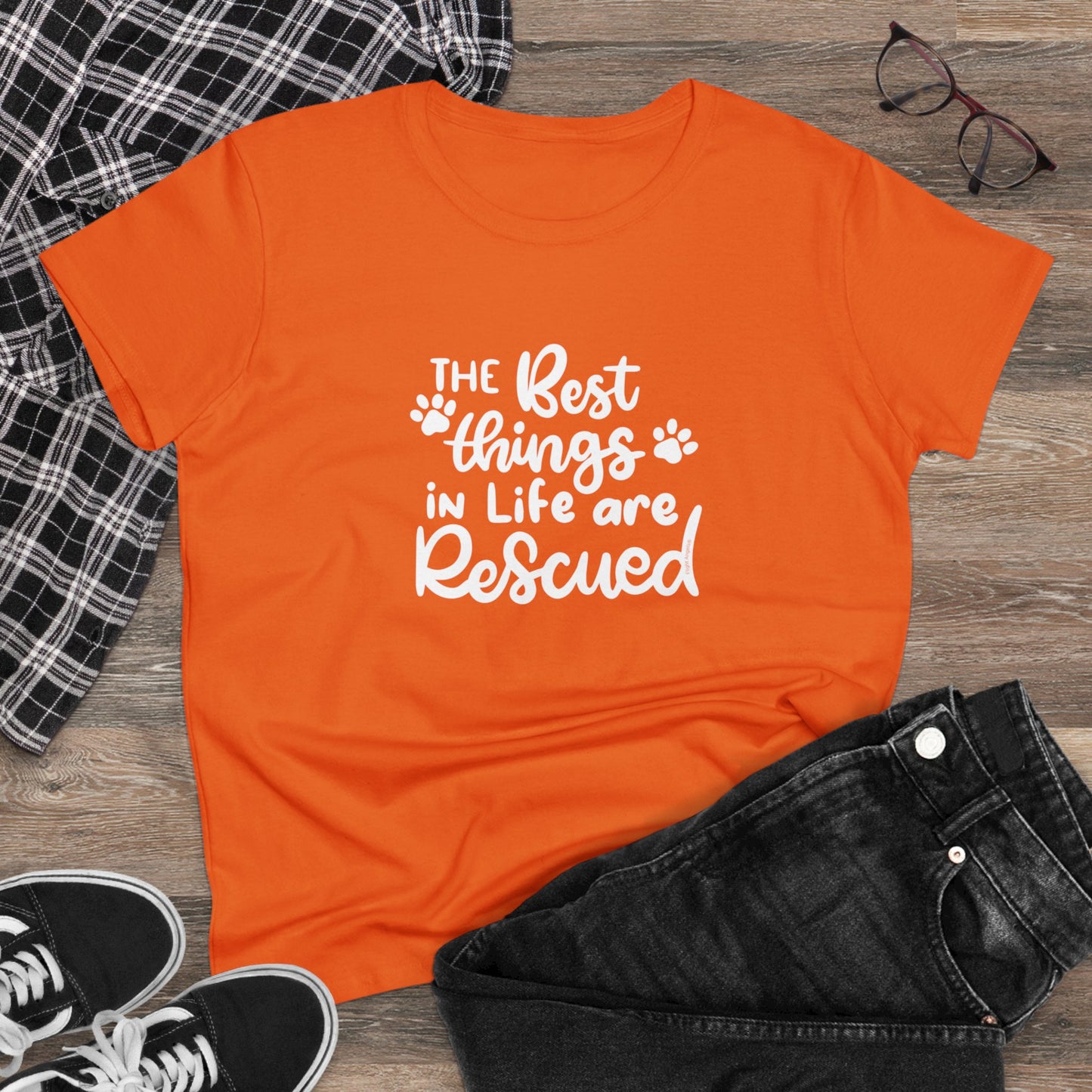 The Best Things in Life are Rescued Women's Tee