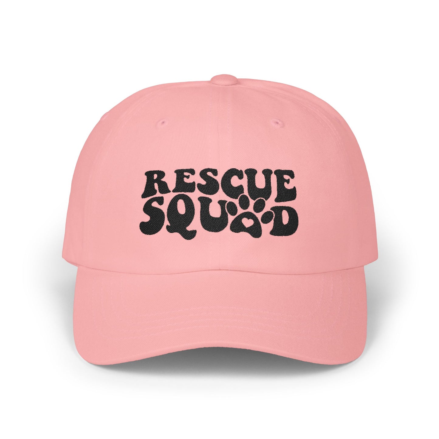 Dad Cap — “Rescue Squad” Paw Print Hat