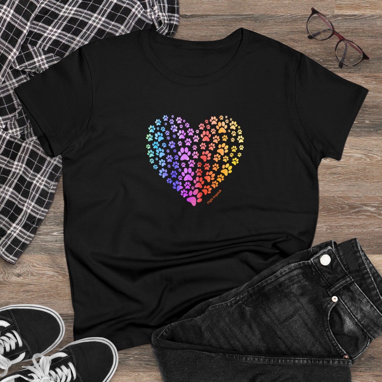 Paw Heart Women's Tee